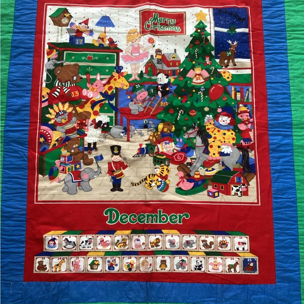 Christmas Handmade Tapestry/Quilt